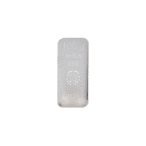 PLATA FINA LINGOTE 100 GR.