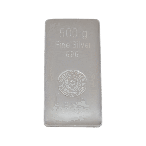 PLATA FINA LINGOTE 500 GR.