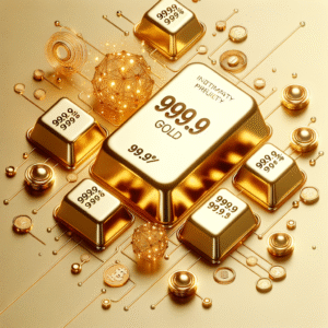 Descubre la magia del oro 999.9 y su pureza excepcional