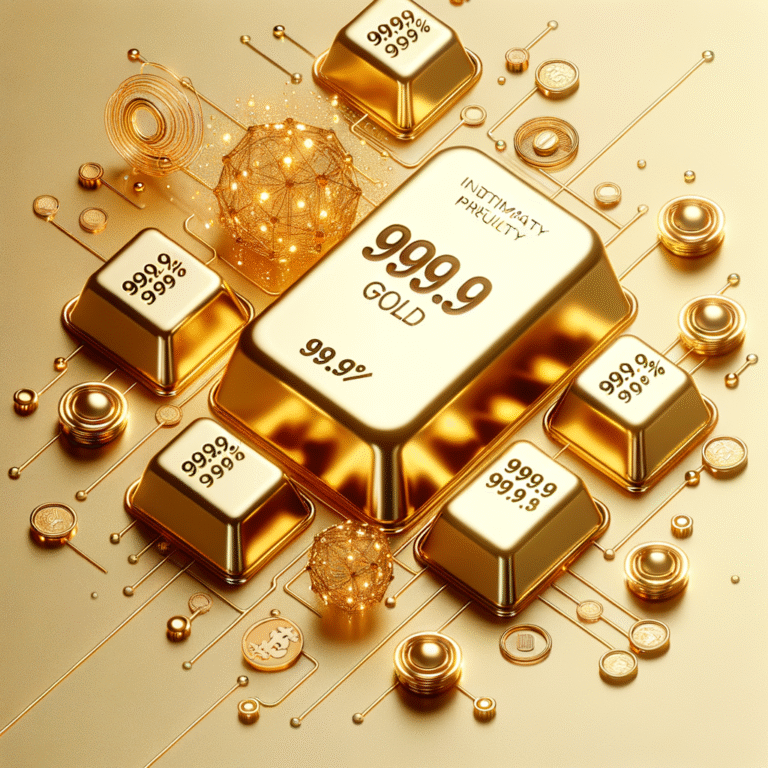Descubre la magia del oro 999.9 y su pureza excepcional
