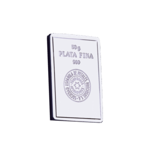 PLATA FINA LINGOTE 50 GR.