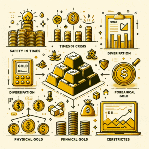 Invierte con inteligencia: Descubre los beneficios del oro y diversifica hoy