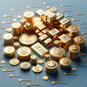 Optimiza tu inversión en metales preciosos con lingotes y monedas reconocidos