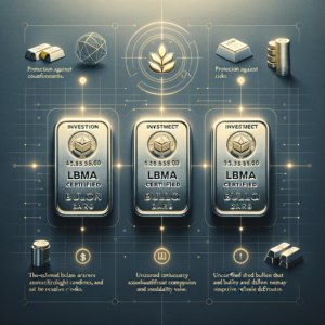 Lingotes de oro y plata: inversión segura con certificación LBMA