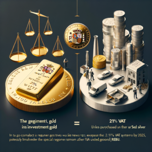 Descubre la fiscalidad de invertir en metales preciosos en España 2023