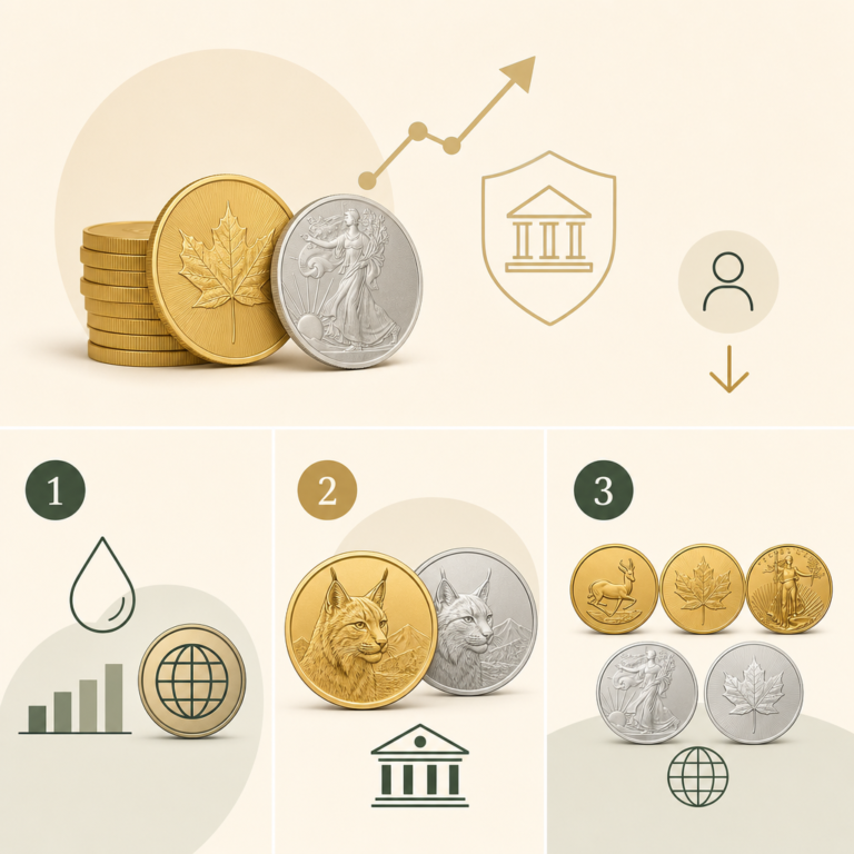 Descubre las claves para invertir en monedas bullion de forma inteligente