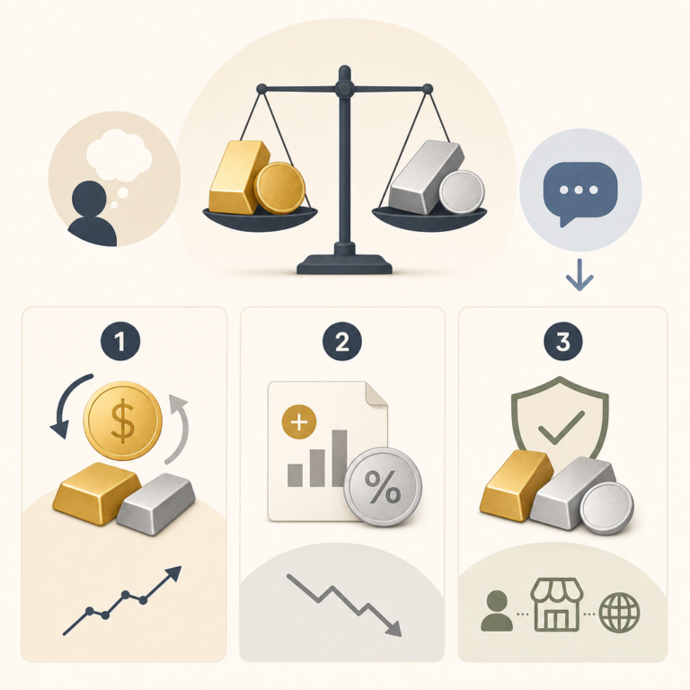 Optimiza tus inversiones: claves para la recompra de oro y plata